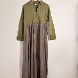 Nordstrom sweatshirt maxi dress